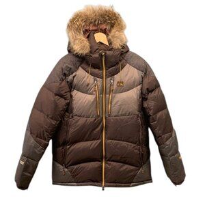 Kolping 900 Goose Down Puffer Jacket Men’s Black Dermizax Hooded Outdoor Size‎ L